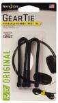 Nite Ize Benzi elastice multifunționale Nite Ize Gear Tie 6" 2 buc. - Black