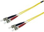Equip 252231 száloptikás kábel 1 M ST OS2 Sárga (252231) (252231)