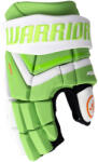 Warrior Mănuși de hochei Alpha Deluxe LT White/Green Senior 14 inci