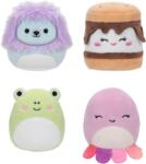 Jazwares Micromallows 4Pack - Broască, Caracatiță, Leu, S'more (SLSQMM0005)