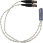 Dekoni Audio Audio Ensemble Oversplit 4-Pin Mini-XLR Silver Cablu pentru căşti (<![CDATA[CBZ-Y-TW-XLR]]>)