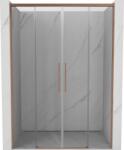 Mexen Rox Duo uși de duș glisante 160 cm, transparente, cupru periat - 8C2-160-002-65-00 (8C2-160-002-65-00)