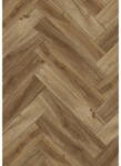 Mexen Amsterdam panouri din vinil Herringbone 635 x 127 mm SPC 6, 5 mm suport 1, 5 mm, 4 V-Fuga, Stejar (F1191-0635-127-505-4V1-01)