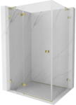 Mexen Lunar L cabina de duș cu deschidere stânga 85 x 90 cm, transparentă, aurie - 834L-085-090-50-00-L (834L-085-090-50-00-L)