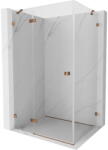 Mexen Lunar cabina de duș cu panou fix stânga 70 x 80 cm, transparentă, aur roz - 834-070-080-60-00-L (834-070-080-60-00-L)