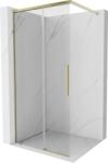 Mexen Rox perete de duș Walk-in 115 x 200 cm, transparent 8 mm, auriu - 8C2-115-003-50-00 (8C2-115-003-50-00)