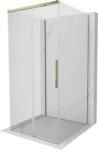 Mexen Rox-3S cabina de duș cu 3 pereți glisante 110 x 110 cm, transparentă, aurie - 8C2-110-110-50-00-3S (8C2-110-110-50-00-3S)