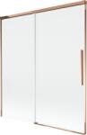 Mexen Rox paravan de cadă 2-canale glisante 150 x 150 cm, transparent, aur roz - 8C9-150-001-60-00 (8C9-150-001-60-00)