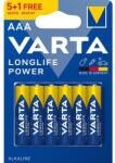 VARTA Varta Longlife Power LR03/AAA elem 5+1/bliszter - 6db