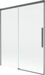 Mexen Rox paravan de baie 2-panel culisant 140 x 150 cm, transparent, gri metalizat periat - 8C9-140-001-66-00 (8C9-140-001-66-00)