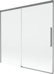 Mexen Rox paravan de baie cu 2 aripi glisante 170 x 150 cm, transparent, metal pistol - 8C9-170-001-95-00 (8C9-170-001-95-00)