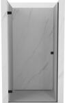 Mexen Lunar-B ușă de duș rabatabilă stânga 45 cm, transparentă, neagră - 832-045-000-70-00-L (832-045-000-70-00-L)