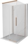 Mexen Rox-3S cabina de duș cu 3 pereți glisanți 120 x 120 cm, transparent, cupru periat - 8C2-120-120-65-00-3S (8C2-120-120-65-00-3S)