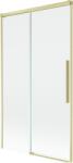 Mexen Rox paravan cadă cu 2 uși glisante 100 x 150 cm, transparent, auriu periat - 8C9-100-001-55-00 (8C9-100-001-55-00)