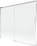 Mexen Rox paravan de cadă cu 2 aripi culisante 190 x 150 cm, transparent, crom - 8C9-190-001-01-00 (8C9-190-001-01-00)