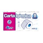 Paperdi Toalettpapír 2 rétegű kistekercses 100% cellulóz 150 lap/tekercs 8 tekercs/csomag Paperblu Carta Igienica_Paperdi (ID8G450F8/P) - tonerpiac