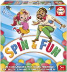 Educa Családi társasjáték Egyensúly habhengerekkel Spin & Fun Educa 2-4 játékosnak spanyol angol francia és portugál nyelveken 5 évtől (20170)