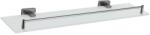 Mexen Arno raft de sticlă suspendat, crom negru - 7020737-73 (7020737-73)