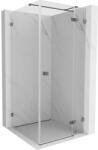 Mexen Lunar T cabina de duș cu ușă batantă dreapta 90 x 90 cm, transparentă, gun metal - 834T-090-090-95-00-P (834T-090-090-95-00-P)
