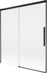 Mexen Rox paravan de duș 2 foi culisante 150 x 150 cm, transparent, negru - 8C9-150-001-70-00 (8C9-150-001-70-00)