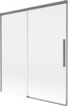 Mexen Rox paravan cadă de baie cu 2 aripi, culisant, 150 x 150 cm, transparent, gun metal - 8C9-150-001-95-00 (8C9-150-001-95-00)