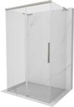 Mexen Rox-3S L cabina de duș cu 3 pereți, glisantă, 150 x 85 cm, transparentă, nichel periat - 8C2L-150-085-97-00-3S (8C2L-150-085-97-00-3S)