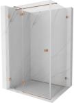 Mexen Lunar T cabina de duș cu ușă stângă 100 x 120 cm, transparentă, alamă periată - 834T-100-120-65-00-L (834T-100-120-65-00-L)