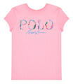Ralph Lauren Rövid ujjú pólók SSPOLOTEE-KNIT SHIRTS-T-SHIRT Rózsaszín 12 / 14 Jahre