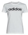 adidas Rövid ujjú pólók LIN T-SHIRT Fehér EU XS