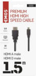 EMOS HDMI kábel 2.0 A-D dugó 1.5m (S10103) - akkuforras