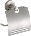 Mexen Remo wc-papír tartó, kefélt nikkel - 7050733-97 (7050733-97)