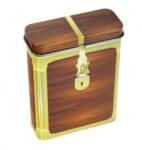 Padonio Fém cigaretta tárca 20 szál cigarettának - faláda mintás (08057-1)