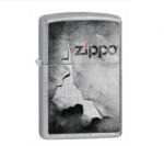 Zippo Benzines Zippo öngyújtó - Hámozott fém (Z-190116-3)