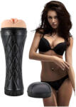 DreamToys Fata din vecini Tori - vagin artificial realist în husă (natural-negru)