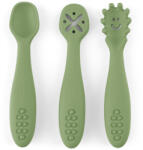  P&M Szilikon gyakorló kanál szett 3 db Take&Match Sweet Pea 6m+