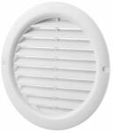  Vents MV 150 BVS műanyag szellőzőrács fehér kerek (11)