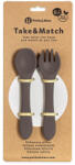  P&M Szilikon evőeszközök TAKE&MATCH Bitter Cocoa 6m+