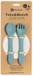  P&M Szilikon evőeszközök TAKE&MATCH Frosted Sky 6m+