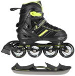 NILS Extreme Görkorcsolya cserélhető jégkorong pengével Nils Extreme NH18191 2in1 39/42 L fekete|zöld