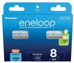 Panasonic Panasonic Eneloop BK-3MCDE/8BE AA 2000mAh ceruza akku 8db/csomag (BK3MCDE-8BE) - tonerpiac