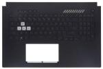 ASUS TUF Gaming A17 FA707RM series 90NR0971-R31US1 amerikai angol (US) kiosztású billentyűzet háttérvilágítással (backlight) palmrest/topcase felső burkolat (CAS080467PRUS)