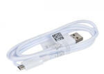  Adatkábel, Samsung, MicroUSB, gyári, fehér - tok-shop