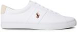 Ralph Lauren Маратонки POLO RALPH LAUREN Men's Sayer Canvas Low-Top Trainers - White 2WCF