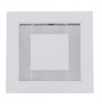Kratki Raczak Dekoratív szellőzőrács fém Fehér 10x10 (KVM-10x10-B)