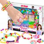  Kreatív Gyöngyök Készlet Színes Ékszer Karkötők Készítéséhez (MT0050)