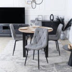  Szürke Szövet Étkezőszék ROBIN 2 (ME-ME-ROBIN2-P-T-K)