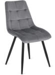  Szürke Bársony Étkezőszék RIO (ME-ME-RIO-P-V-K)