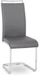  Szánkótalpas Étkezőszék Szürke Eco-bőr Kárpittal. LOCA 2 (ME-ME-LOCA-P-CH-E-K)