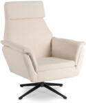  Elegáns Forgó Pihenőfotel Krém Bouclé Szövettel. TERRY (ME-ME-TERRY-BZ-CZ-T-FW)