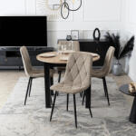  Bézs Szövet Étkezőszék. ROBIN 2 (ME-ME-ROBIN2-BZ-T-K)